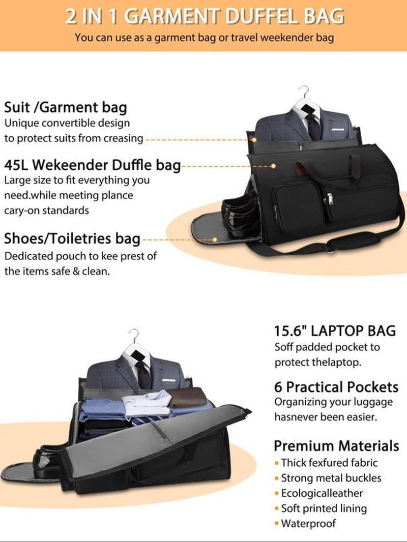 Casual Foldable Travel Bag, Large Capacity