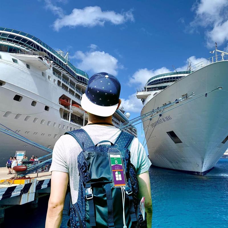 Cruise Luggage Tags for Royal Caribbean & Celebrity Cruise Essentials in 2023-2024