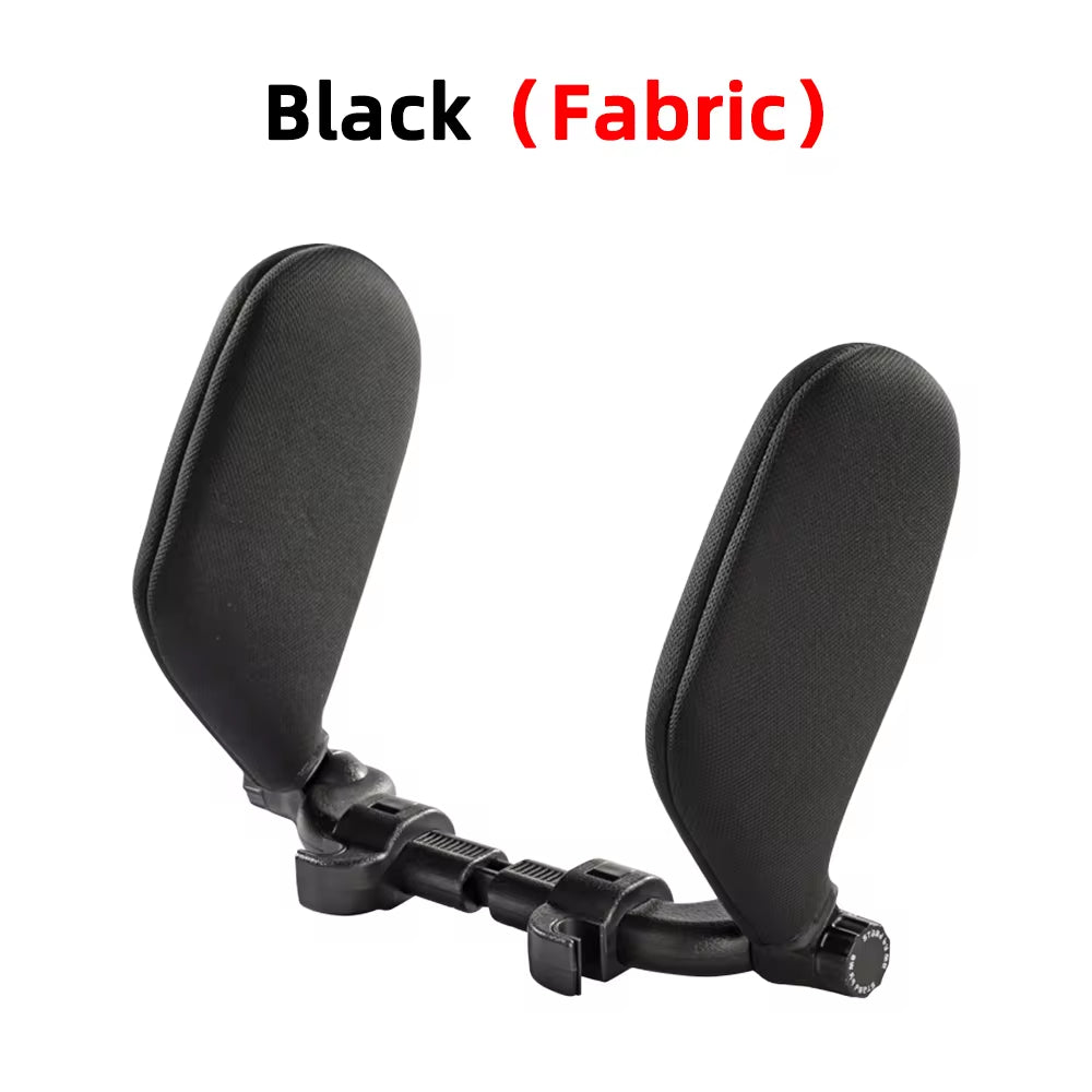 Car Neck Headrest Pillow Cushion Seat Memory Foam Pad Sleep Side Head Telescopic Support on Cervical Spine for Adults Child