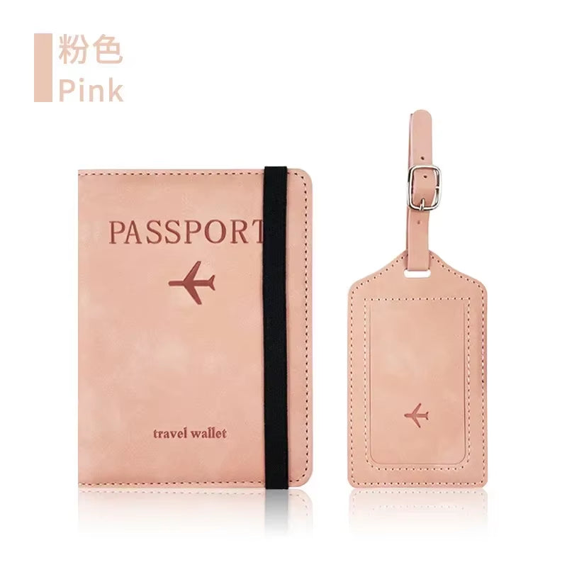 Rfid Blocking Protection Travel Passport Credit Holder Cover Case Business PU Leather Women Men Ticket Protective Accessories